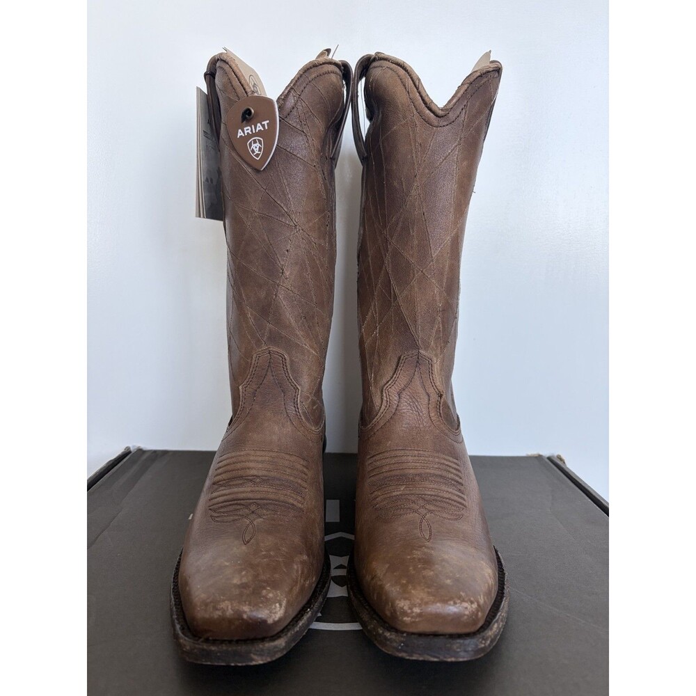 Ariat Men's Yellowstone Shepherd Western Boots Brown/Allegro - Size 8 EE (Wide)